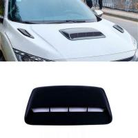 รถ Air Flow Intake Hood Vent Bonnet ตกแต่งครอบคลุม Center Side Air Outlet Hood Universal Auto อุปกรณ์เสริมภายนอก