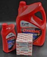 SET PTT DYNAMIC PLUS 15w-40 ขนาด 7 ลิตร(6+1 ลิตร)+กรองเครื่อง Oil Filter ISUZU TFR 2.5/2.8(4JA1) ปี​ 1990-1997,CAMEO, KBZ USE FOR