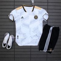 ✇♣ German Team Football Shirt 2023 White Shirt Spilled Black Pants - Official Model WC - German Shirt 2023