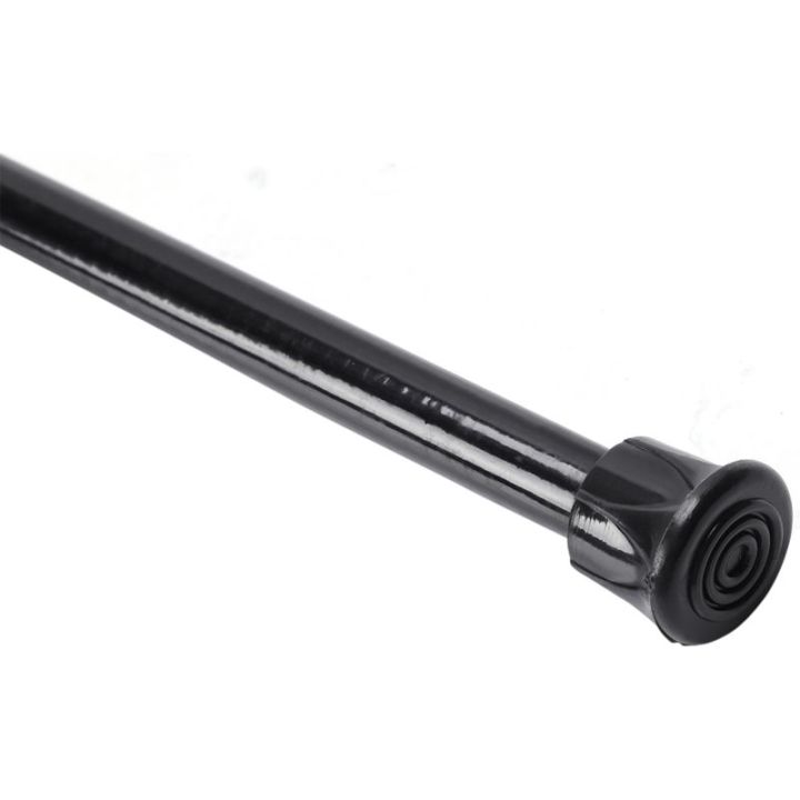 extendable-telescopic-spring-loaded-net-voile-tension-curtain-rail-pole-rods-70-120cm-black