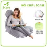 GỐI ÔM BÀ BẦU CHÍNH HÃNG ZCARE NHUNG XÁM BÁN CHẠY NHẤT