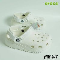 รองเท้าแตะ แตะCrocs (M4-M10) ทรงสวย ใส่สบาย รองเท้าใส่ทำงาน-ใส่เที่ยว รองเท้าแตะลำลอง รองเท้าแตะหัวโต (สินค้าพร้อมส่ง) AMC001 สินค้านำเข้า ราคาถูก