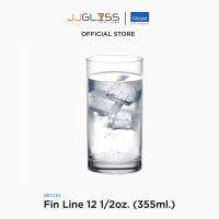 JJGLASS - (Ocean) B01210 Fin Line  9 3/4oz. (280ml.) - แก้วฟินไลน์  แก้วดริ๊งเเวร์ ทัมเบอร์  แก้วโอเชี่ยนกลาส