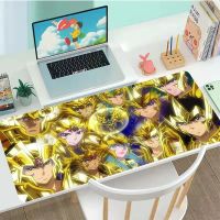 Saint Seiya Large Anime Cute Mouse Pad Pc Gamer Cabinet Gaming Keyboard Mat Non-slip Mousepad Kawaii Extended Mouse Pads Xxl