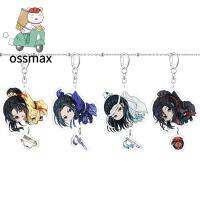 OSSMAX ภาพยนตร์การ์ตูนน่ารักคอสเพลย์พวงกุญแจเครื่องประดับแบบแขวน Mo Dao Zshi กระเป๋าพวงกุญแจอุปกรณ์เสริมการเพาะปลูกปรมาจารย์