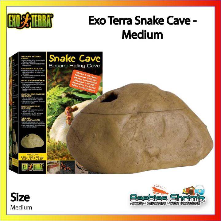 Exo Terra Snake Cave Medium Lazada