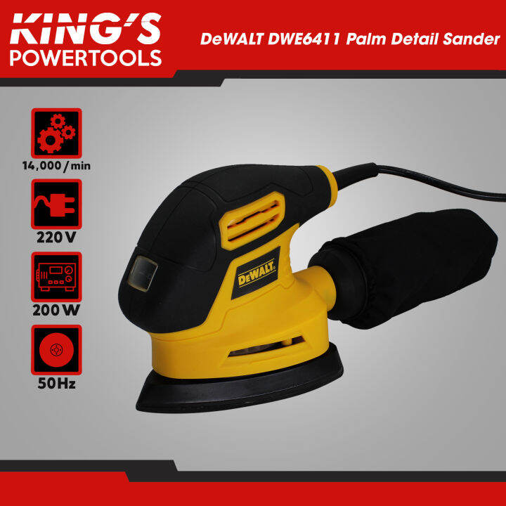 DeWALT DWE6411 Palm Detail Sander Lazada PH