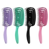 Anti Klit Hairbrush Women Female Hair Scalp Massage Comb Bristle&amp;nylon Hairbrush Wet Curly Detangle Hair Brush For Salon