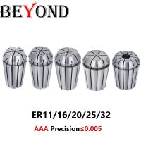 BEYOND 1pcs ER ER11 ER16 ER20 ER25 ER32 0.005 AAA Spring Collet Chuck Set Clamping เครื่องมือ เจาะ CNC End Mill Lathe Milling Cutter