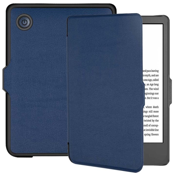 Shockproof 6 Inch E-book Reader Case PU Leather Protective Shell