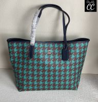 (แท้ ?%‼ from Factory) City Tote With Houndstooth Print