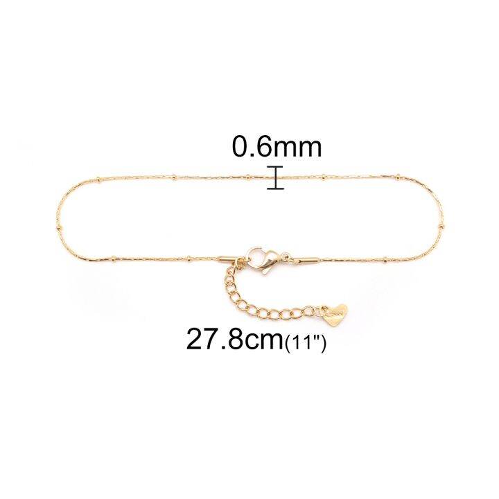 304-stainless-steel-anklet-gold-color-for-women-beach-accessories-barefoot-jewelry-leg-chain-anklets-bracelets-gifts-1-piece