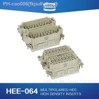 HDXBSCN Heavy Duty Connectors HDC-HEE-064-MC/FC 64pin 16A 500V Industrial rectangular Aviation connector plug