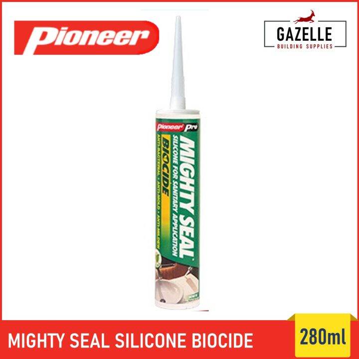 Pioneer Mighty Seal Biocide Silicone Sealant 300ml Lazada PH