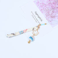 [Csndices] สายโทรศัพท์ lanyard Daisy Flower Cat Bell โทรศัพท์มือถือแขวนเชือกเสน่ห์ตกแต่ง