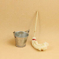 1:12 Cute MINI Dollhouse Miniature cleaning tools