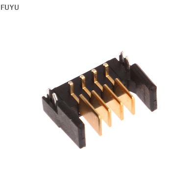 FUYU 1PC 4Pin Laptop Battery Connector PITCH 2.0mm Holder CLIP SLOT ติดต่อปลั๊กชายและหญิง