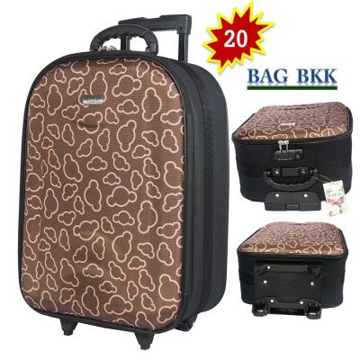 BAG BKK Luggage Wheal กระเป๋าเดินทาง กระเป๋าล้อลากหน้าโฟมขนาด 20 นิ้ว รหัสล๊อค Code F7720-20 Micky