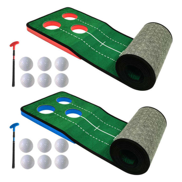 Putting Green 9.8ft Indoor Golf Simulator Cushion Golf Training and