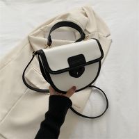 ☃✒ Retro fashion simple texture mininew inclined shoulder bag saddle bag is popular this yearthe fall and winter of 2022