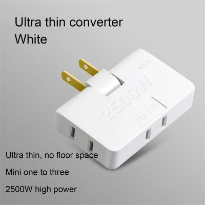 UNI 🔥Ready Stock🔥Rotatable Socket Converter One In Three 180 Degree Extension Plug Multi Mini