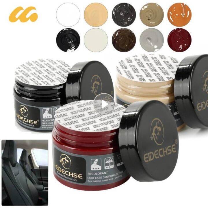 Leather Recoloring Balm Repair Kit Auto Seat Sofa Holes Scratch Cracks