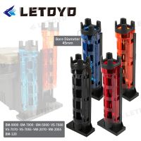 Letoyo กล่องเก็บคันเบ็ดตกปลาแนวตั้งพร้อมกล่องอุปกรณ์เสริมสําหรับตกปลา