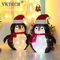 Christmas Light String Lights 40LED Penguin Fairy Lantern Xmas New Year Ornaments Halloween Festival Bar Home Party Decor