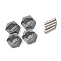 Metal 7mm Wheel Hex Adapter for FMS FCX24 1/24 RC Crawler Car Upgrades Parts Accessories