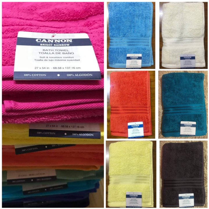 CANNON Bath Towel 100 Cotton Lazada PH