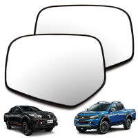 เนื้อเลนส์กระจก ข้าง ขวา+ซ้าย ใส่ Isuzu All New D-max รุ่นปรับไฟฟ้า 2012 - 2019 Pair Wing Side Door Mirror Glass Lens D-Max Dmax 4x2 4x4 Hi-Lander V-Cross Isuzu มีบริการเก็บเงินปลายทาง