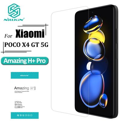 ~ Nillkin กระจกนิรภัย กันรอยนิ้วมือ กันรอยขีดข่วน กันแสงสะท้อน H+ Pro 9H สําหรับ Xiaomi POCO X4 GT 5G