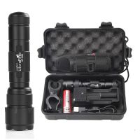 UltraFire 18650 Portable Tactical Torch XM-L T6 L2 V6 LED High Lumen 502B Flashlight USB Charger Rechargeable Battery Rechargeable  Flashlights