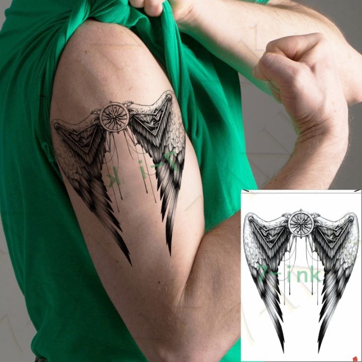 hot-dt-temporary-sticker-ancient-horn-tatto-flash-tatoo-fake-tattoos-for-men