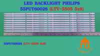 หลอดไฟ BACKLIGHT PHILIPS  55PUT-6002S