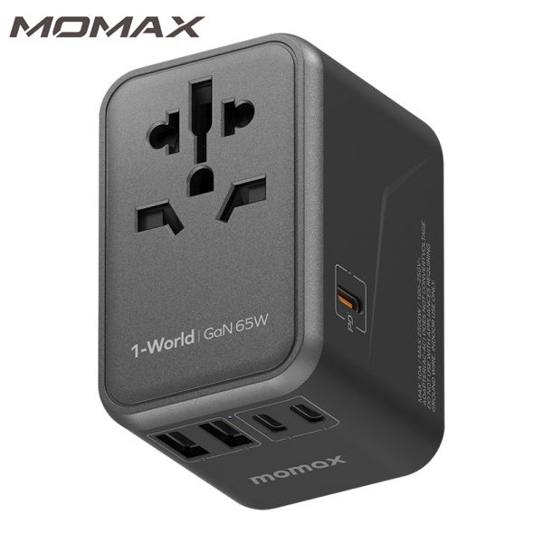 momax-1-world-ua8-pd-65w-อะแดปเตอร์ชาร์จไฟเร็ว