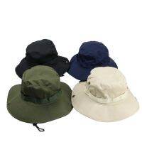 Mans Outdoor Boonie Hats Wide Brim Man Windproof Mountaineering Jungle