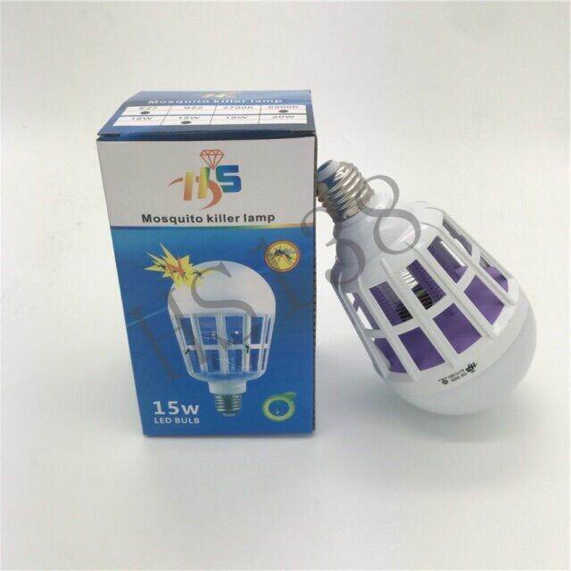 พร้อมส่ง-โปรโมชั่น-หลอดไฟดักยุงและแมลง-mosquito-killer-lamp-led-15w-ส่งทั่วประเทศ-หลอด-ไฟ-หลอดไฟตกแต่ง-หลอดไฟบ้าน-หลอดไฟพลังแดด