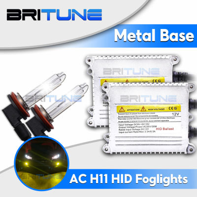 H11 H8 H9 Xenon HID Conversion AC Kit Fog Lights Ballast Lamps Ignition Reactor Fog PTF Lens 12V 35W Bulb H11 4300K 6000K 3000K