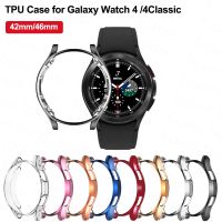 ◈☢❖ Pokrowiec ochronny do Samsung Galaxy Watch 4 klasyczny 42mm 46mm pokrowiec ochronny TPU zderzak do Galaxy Watch4 Classic