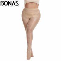 HOT HULXOIQQQEWV 573[] BONAS 40D เซ็กซี่ Breathable ไนลอน Tights ผู้หญิงเอวสูง Sun ป้องกัน Pantyhose ขนาดพิเศษ Tights ยืดถุงเท้ายาวแบบบางหญิง