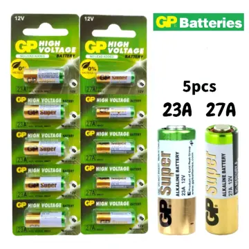 5PCS A23 23A 12V Alkaline Battery 23GA A23S E23A EL12 MN21 V23GA GP23A MS21  LRV08 For Doorbell Remote Control Electric Toy