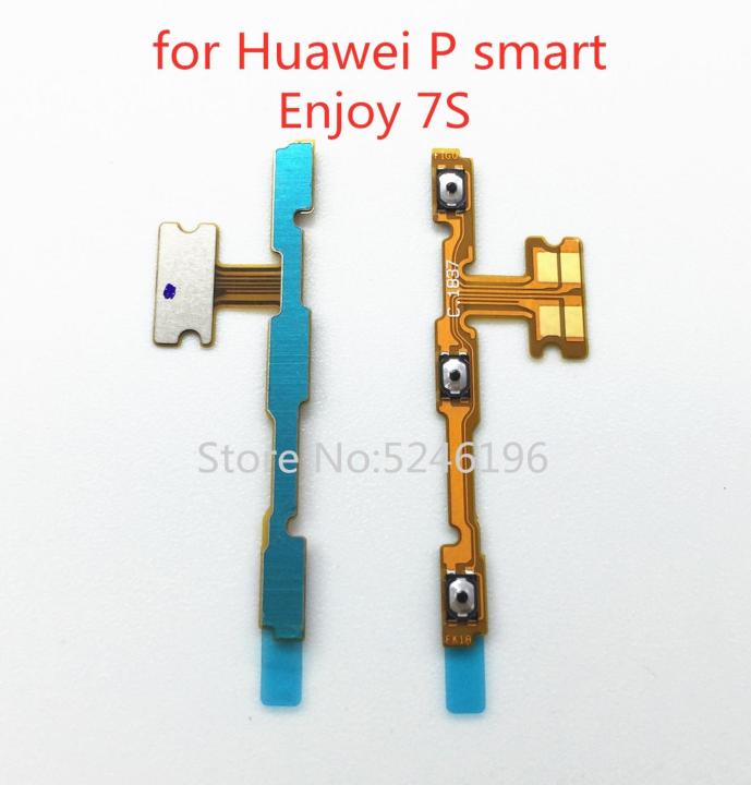 【✲High Quality✲】 anlei3 สำหรับสมาร์ท Huawei P/เพลิดเพลินกับ7S รูปที่ Lx1สวิทช์ไฟปุ่มเปิด/ปิดปุ่มคีย์ระดับเสียงชิ้นส่วน Fig-La1-Lx2-Lx3replacement สายเคเบิลงอได้