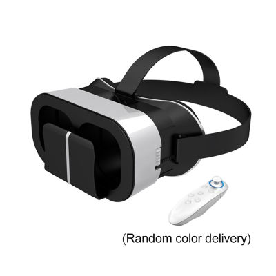 VR ชุดหูฟังป้องกันดวงตา HD ปรับความเป็นจริงเสมือนวิดีโอเกมศัพท์ภาพยนตร์ที่มีตัวควบคุม3D แว่นตาของขวัญบ้านสากล