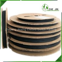 ZHEJIN 100Meters 2:1 Heat Shrink Tubing 4.5MM 5.0MM 5.5MM 6.0MM Tube Sleeving Wire Cable Black Electrical Circuitry Parts