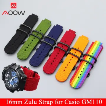 Leather strap watchband convex modified watch chain for GM-2100