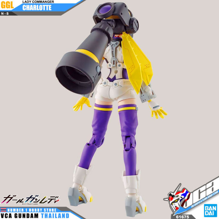 bandai-girl-gunn-lady-commander-charlotte-โมเดล-vca-gundam