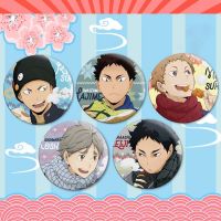 Haikyuu!! Anime Badge Pin Button Otaku Bag Garniture Brooch Gift