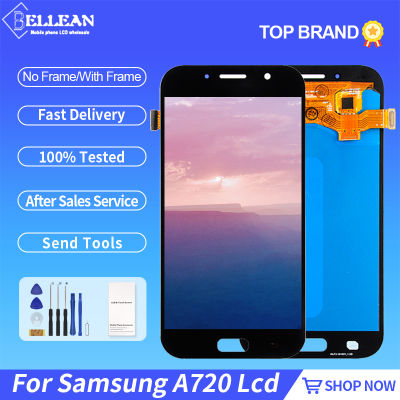 Catteny A7 2017จอแสดงผลสำหรับ Samsung Galaxy A720จอแอลซีดีที่มีหน้าจอสัมผัส A720M A720F แปลงโฉมประกอบจัดส่งฟรี