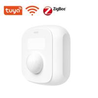 Tuya Wifi พร้อมเซ็นเซอร์วัดแสง Home Security Smart Scene Switch 3 In 1 Sensor Human Motion Sensor Pir Sensor Smart Life Zigbee